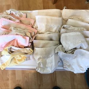 17 BumGenius Hybrid Cloth Diapers